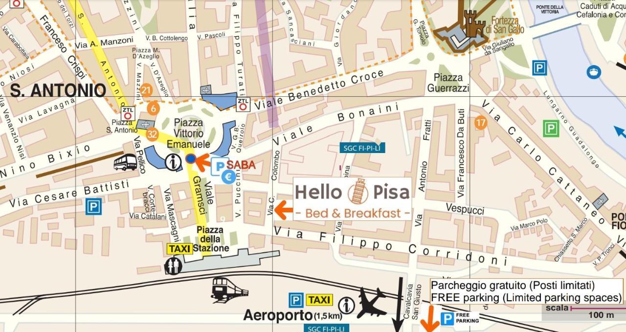 Hello Pisa B&B Exteriör bild
